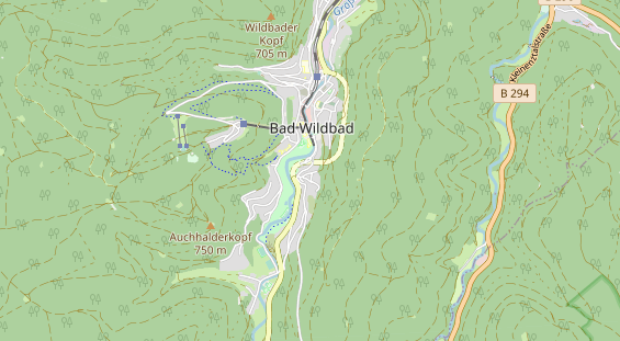 Hundehotel auf Karte