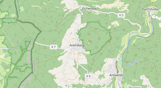 Ferienhaus auf Karte