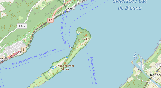 Hundehotel auf Karte