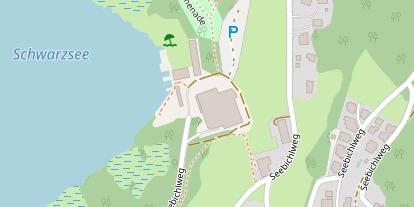 Hundehotel auf Satellitenbild