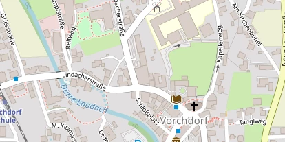 Hundehotel auf Satellitenbild