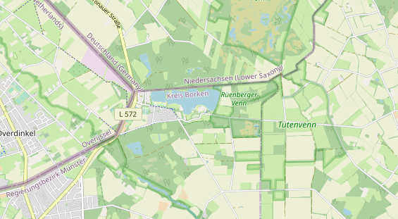 Hundehotel auf Karte