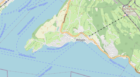 Hundehotel auf Karte