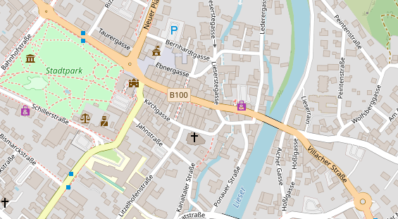 Hundehotel auf Satellitenbild