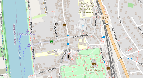 Hundehotel auf Satellitenbild
