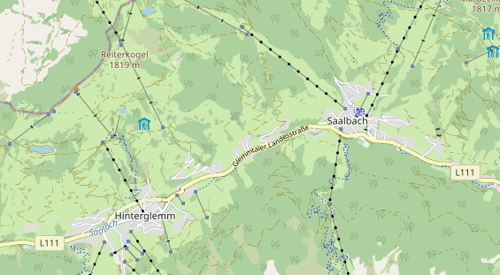 Hundehotel auf Karte