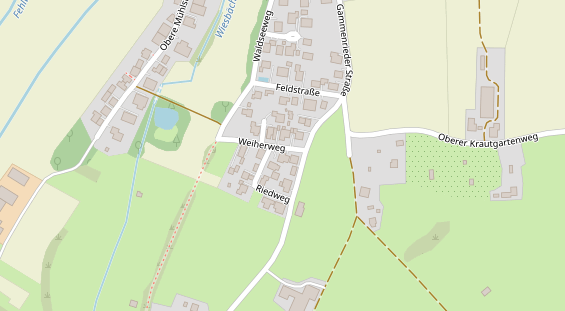 Hundehotel auf Satellitenbild