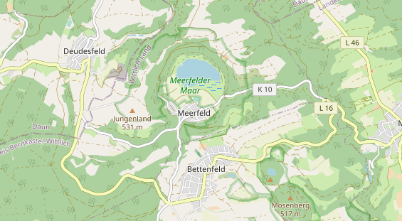 Hundehotel auf Karte