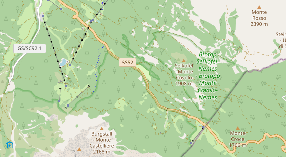 Hundehotel auf Karte