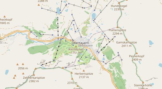 Hundehotel auf Karte