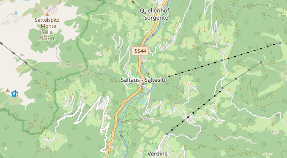 Hundehotel auf Karte