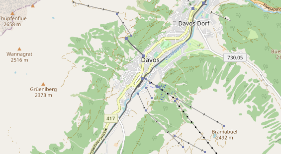 Hundehotel auf Karte