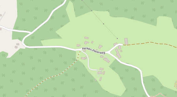 Hundehotel auf Satellitenbild