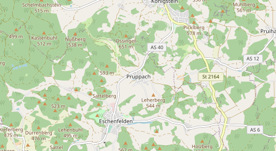 Hundehotel auf Karte