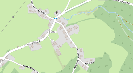 Hundehotel auf Satellitenbild