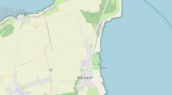 Hundehotel auf Karte