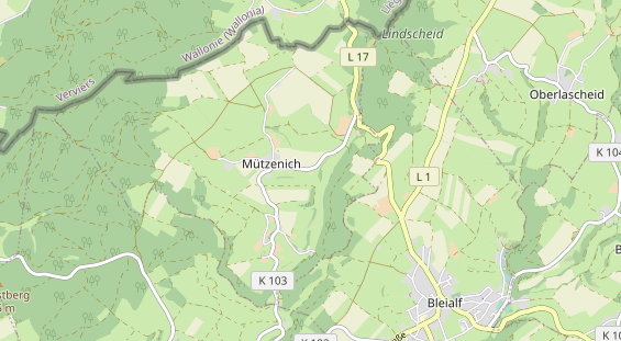 Ferienhaus auf Karte