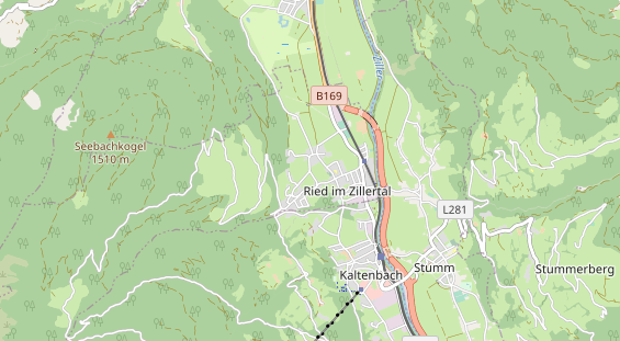 Hundehotel auf Karte