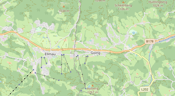 Hundehotel auf Karte