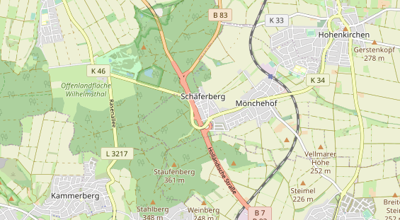 Hundehotel auf Karte