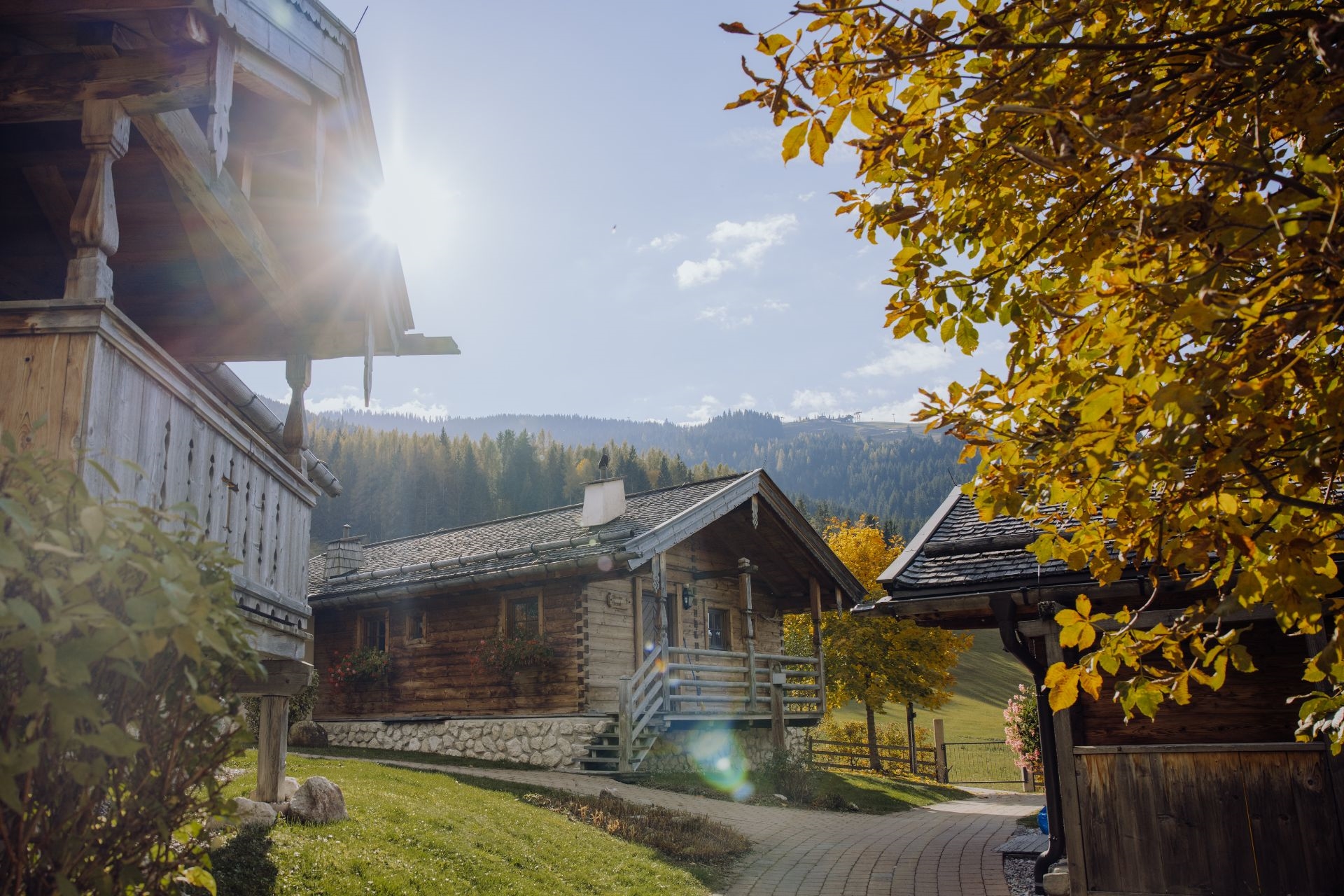 Herbstauszeit im Chalet - Naturresort PURADIES