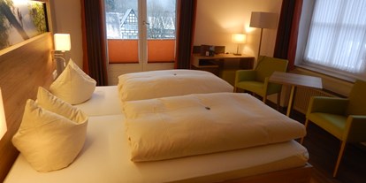 Hundehotel - Bademöglichkeit für Hunde - Attendorn - Hotelzimmer - Hotel & Gasthof Hubertushöhe