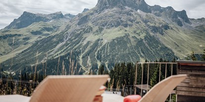 Hundehotel - Umgebungsschwerpunkt: Berg - Balderschwang - Panorama Sonnenterrasse - Hotel Goldener Berg - Your Mountain Selfcare Resort
