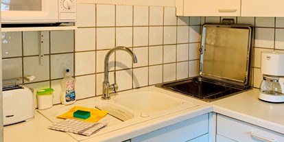 Hundehotel - Umgebungsschwerpunkt: Berg - Umhausen - Küche Appartement Azalea - Appartement Azalea
