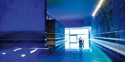 Hundehotel - Pools: Infinity Pool - Garmisch-Partenkirchen - Felsenbecken im Schwarzbrunn - Hotel Schwarzbrunn