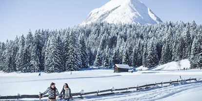 Hundehotel - Klassifizierung: 4 Sterne - Winterwandern in der Region Seefeld Tirols Hochplateau - Inntalerhof - DAS Panoramahotel