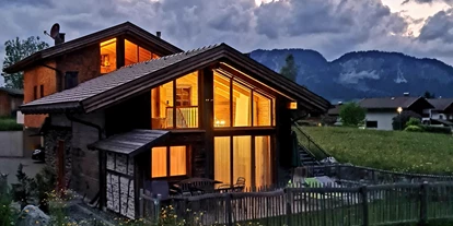 Hundehotel - Unterkunftsart: Chalets - St. Anton am Arlberg - Abendstimmung - Braito 's Seaside Lodges und Suites