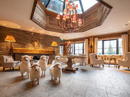 Hundehotel - Umgebungsschwerpunkt: am Land - Rauth (Nesselwängle) - Lobby - Alpin Resort Sacher