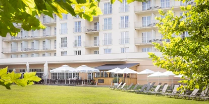 Hundehotel - Pools: Außenpool beheizt - Gnas - Sonnenterasse - Gotthard Therme Hotel & Conference****