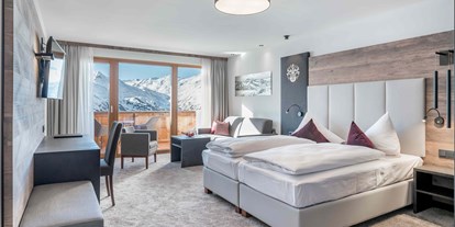 Hundehotel - WLAN - Morter/Latsch VINSCHGAU - Doppelzimmer Gletscherblick - SKI | GOLF | WELLNESS Hotel Riml****S