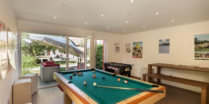 Hundehotel - Pools: Außenpool beheizt - PLZ 8514 (Schweiz) - Billiard Raum im Storchen - Bodensee Hotel Storchen 