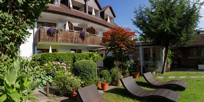 Hundehotel - Pools: Außenpool beheizt - PLZ 8514 (Schweiz) - Garten im Bodensee Hotel Storchen - Bodensee Hotel Storchen 