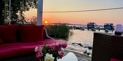 Hundehotel - Sonnenuntergang in der SeeWirtschaft - Fleesensee Resort & Spa