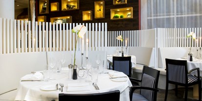 Hundehotel - Klassifizierung: 4 Sterne - PLZ 8800 (Schweiz) - Restaurant feinWERK - Boutique Hotel Thessoni classic 