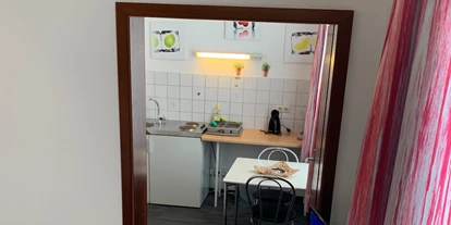 Hundehotel - Mikrowelle - Bayern - 1 Zimmer Apartment mit Bad und Küche - Aparthotel & Pension Belo Sono