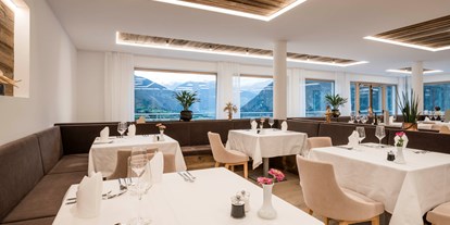 Hundehotel - Pools: Innenpool - Trentino-Südtirol - Im Restaurant - Tuberis Nature & Spa Resort