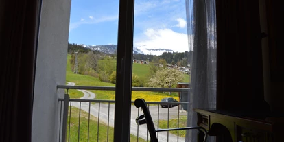 Hundehotel - Sauna - Davos Dorf - Unsere wunderschöne Aussicht vom Singleroom - Hillsite Hotel Flims