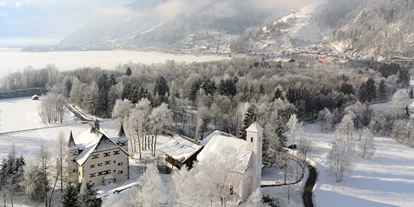 Hundehotel - Umgebungsschwerpunkt: See - Radstadt - Schloss Prielau im Winter - Hotel Schloss Prielau