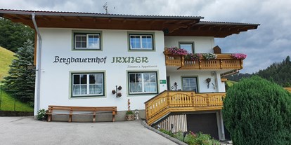 Hundehotel - Umgebungsschwerpunkt: am Land - PLZ 8990 (Österreich) - Bergbauernhof Irxner