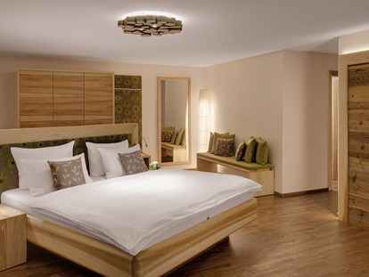 Hundehotel - Preisniveau: günstig - Hohenau (Freyung-Grafenau) - Die neuen Suiten bieten Raum für luxuriöse Aufenthalte. Suite Walnuss - Hotel der Bäume