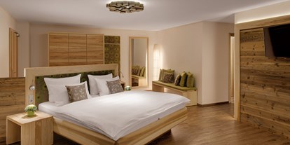 Hundehotel - Umgebungsschwerpunkt: Berg - Bayern - Die neuen Suiten bieten Raum für luxuriöse Aufenthalte. Suite Walnuss - Hotel der Bäume
