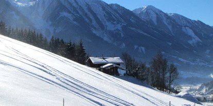 Hundehotel - Snowboarden - Österreich - Art Chalet im Winter - Art Chalet Vorderschuhzach