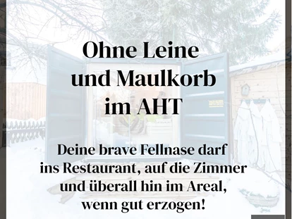 Hundehotel - Umgebungsschwerpunkt: Berg - Bad Tölz - Alpenhotel Tyrol - 4* Adults Only Hotel am Achensee
