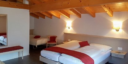 Hundehotel - Unterkunftsart: Hotel - PLZ 3775 (Schweiz) - Familienzimmer Superior plus - Chalet-Gafri BnB - traditionelle Frühstückspension 
