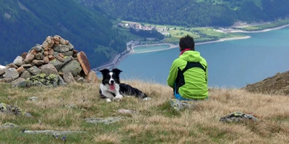 Hundehotel - Preisniveau: günstig - St. Anton am Arlberg - Unser Coudy ist immer mit dabei! - Hotel Reschnerhof