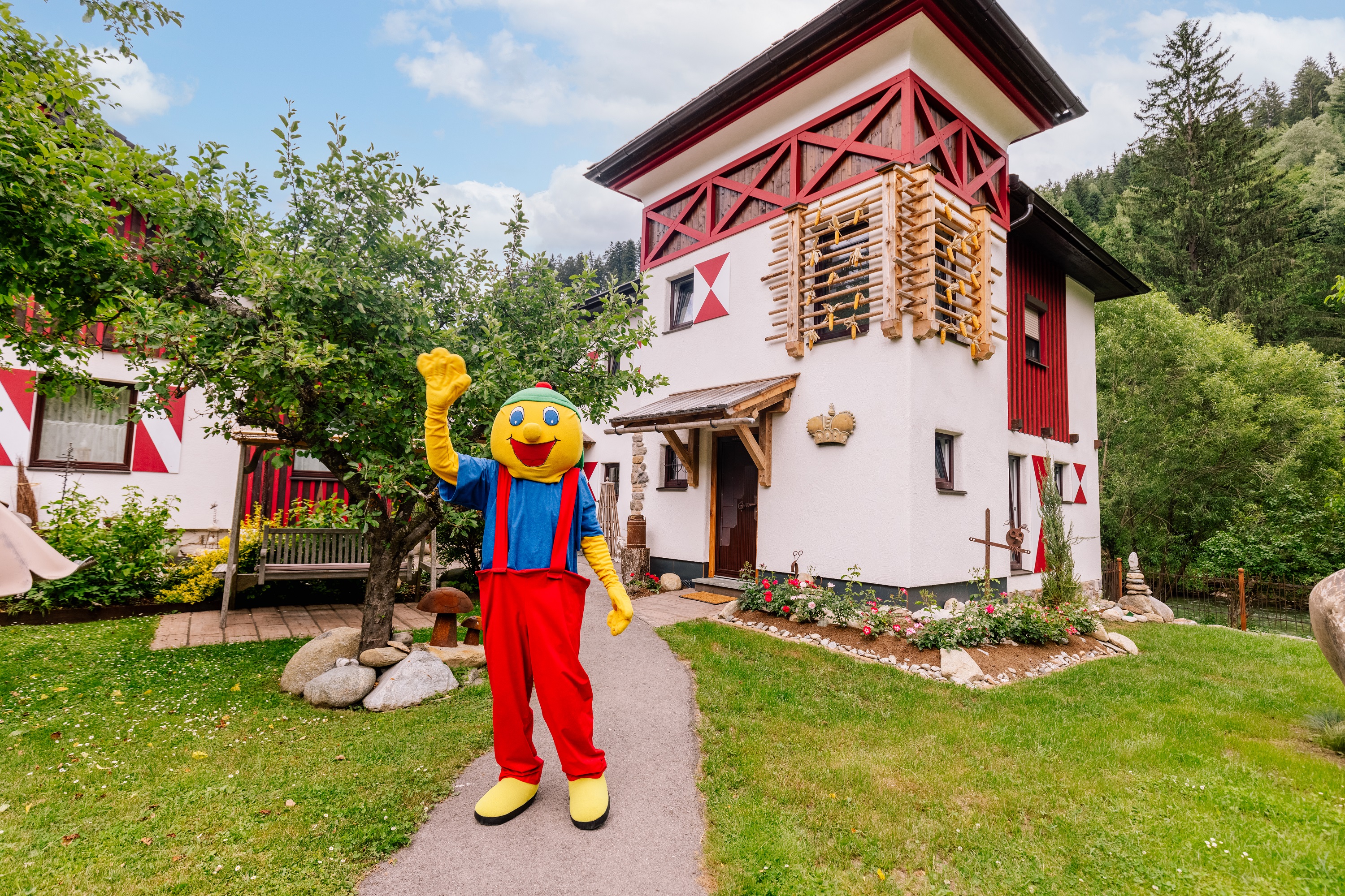 Urlaub-mit-Hund - servus bei Smileys Fluss Chalets  - Smileys Fluss Chalet